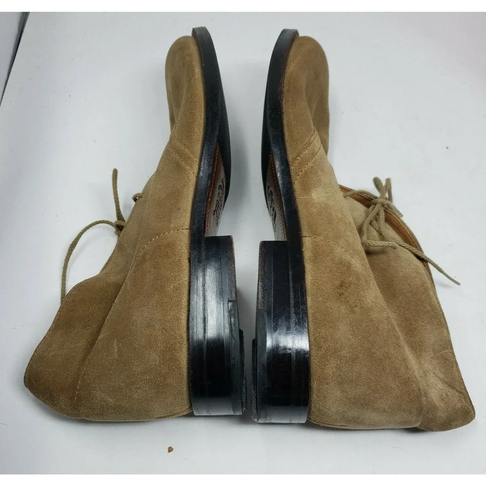 J Crew‎ Superior Boots & Shoes Heather Tan Suede Chukka Boots Sz 9
